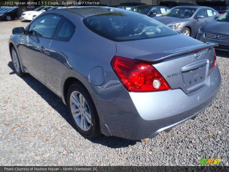 Ocean Gray / Charcoal 2012 Nissan Altima 2.5 S Coupe