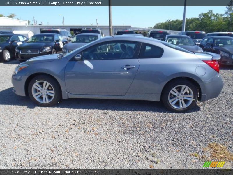 Ocean Gray / Charcoal 2012 Nissan Altima 2.5 S Coupe