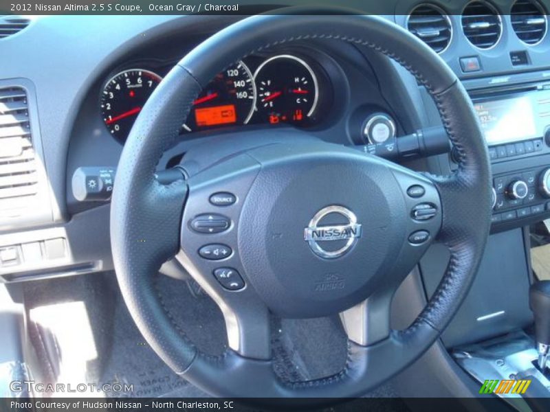 Ocean Gray / Charcoal 2012 Nissan Altima 2.5 S Coupe