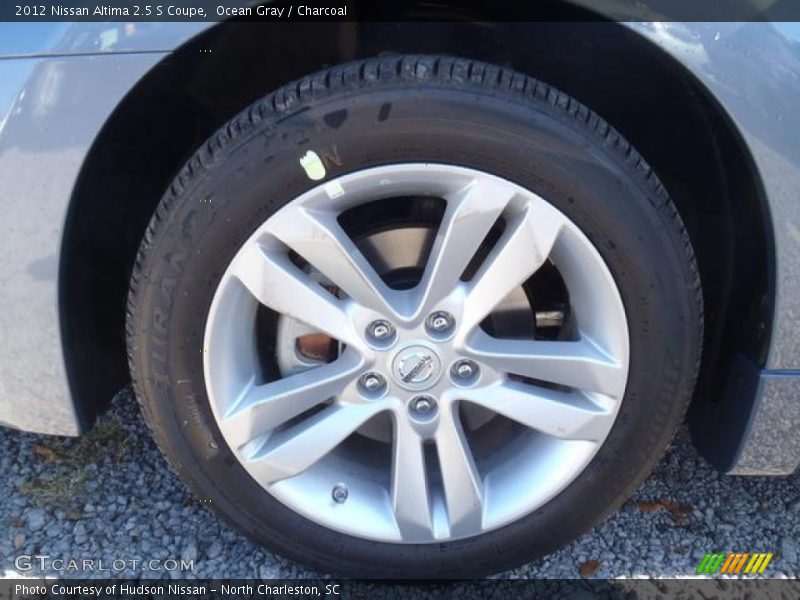 Ocean Gray / Charcoal 2012 Nissan Altima 2.5 S Coupe