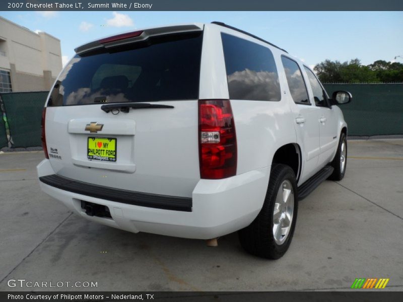 Summit White / Ebony 2007 Chevrolet Tahoe LT