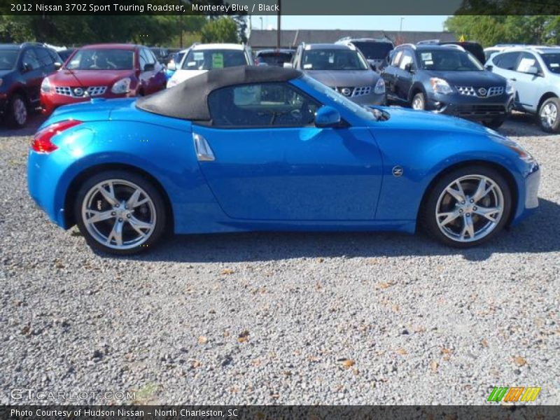 Monterey Blue / Black 2012 Nissan 370Z Sport Touring Roadster