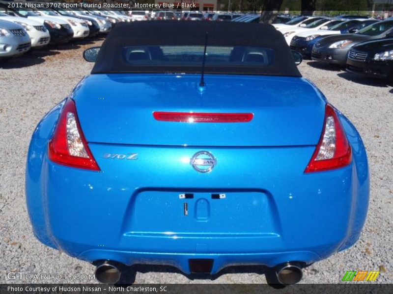 Monterey Blue / Black 2012 Nissan 370Z Sport Touring Roadster