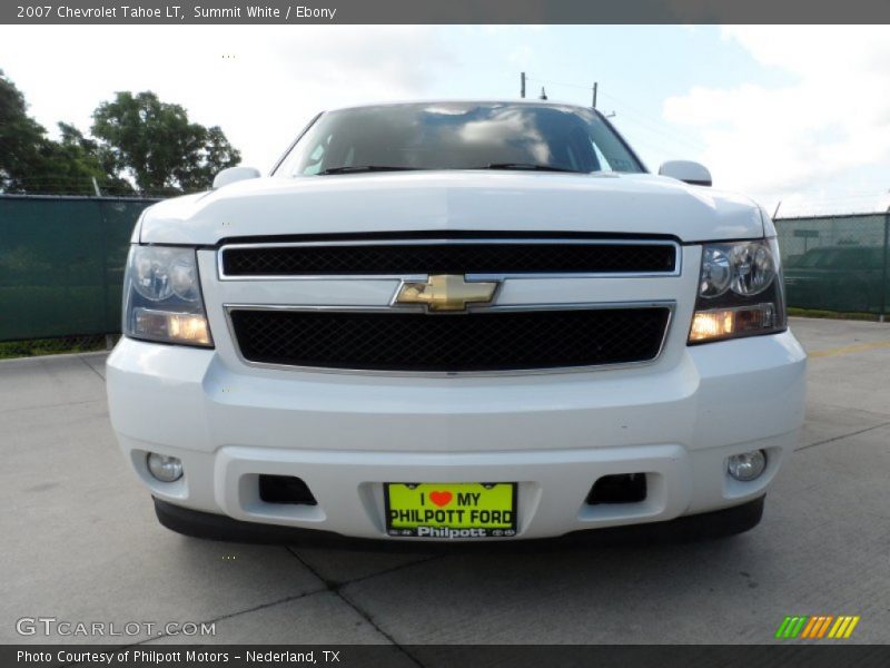 Summit White / Ebony 2007 Chevrolet Tahoe LT