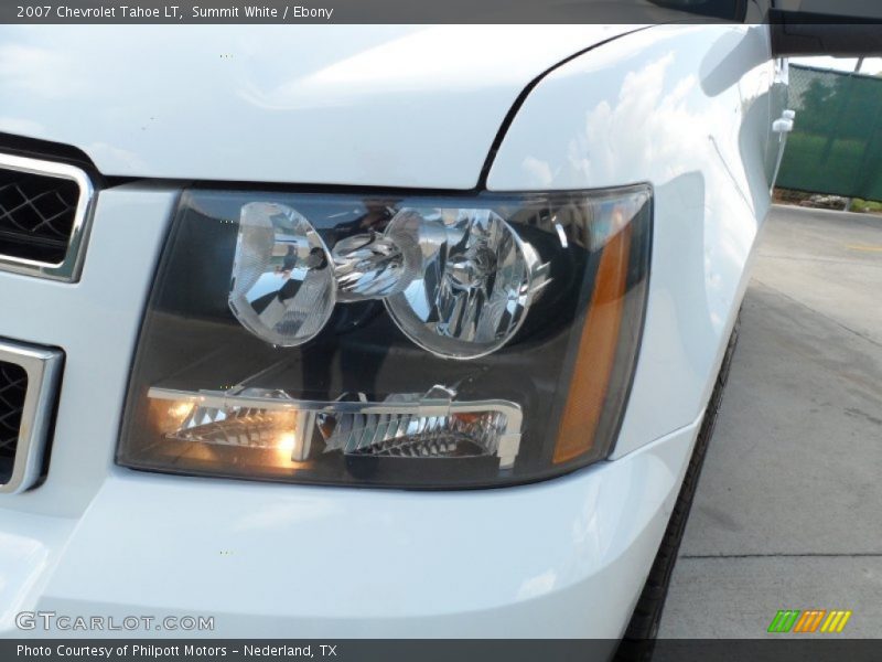 Summit White / Ebony 2007 Chevrolet Tahoe LT