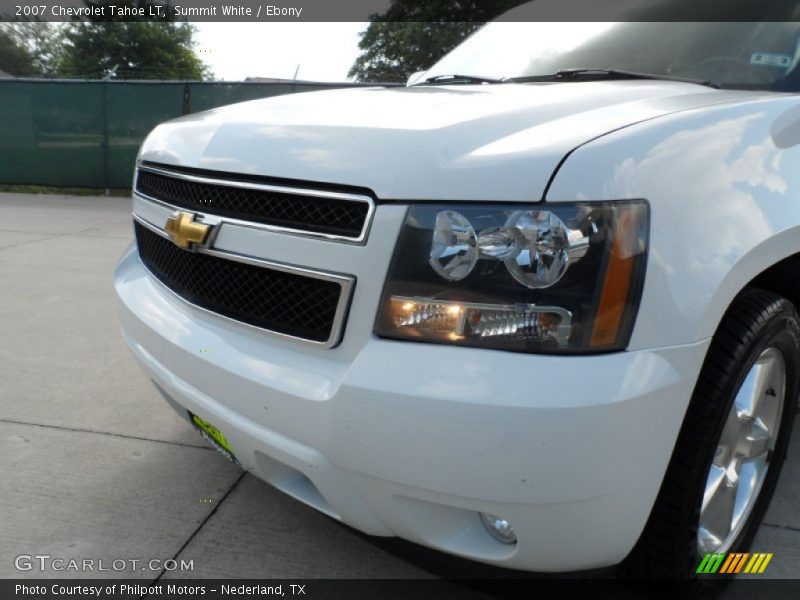 Summit White / Ebony 2007 Chevrolet Tahoe LT