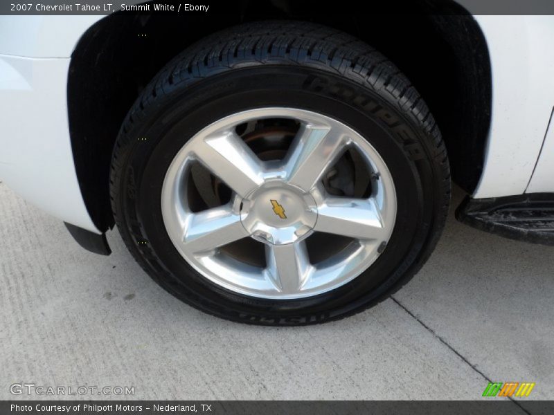Summit White / Ebony 2007 Chevrolet Tahoe LT