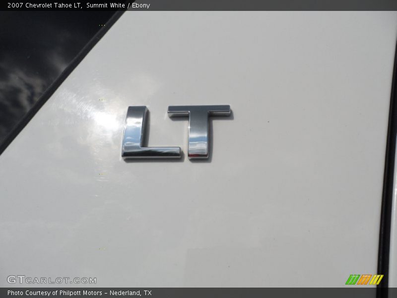 Summit White / Ebony 2007 Chevrolet Tahoe LT