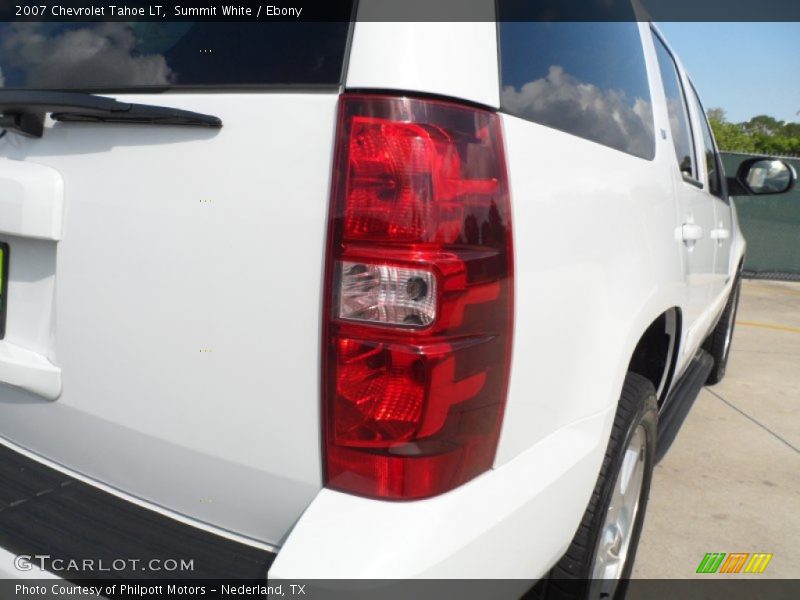 Summit White / Ebony 2007 Chevrolet Tahoe LT