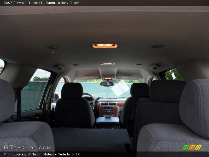 Summit White / Ebony 2007 Chevrolet Tahoe LT