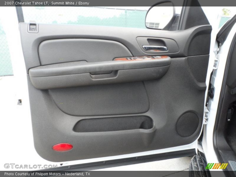Summit White / Ebony 2007 Chevrolet Tahoe LT