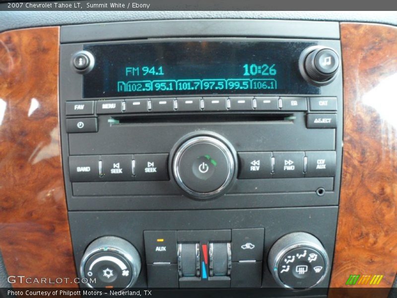 Summit White / Ebony 2007 Chevrolet Tahoe LT