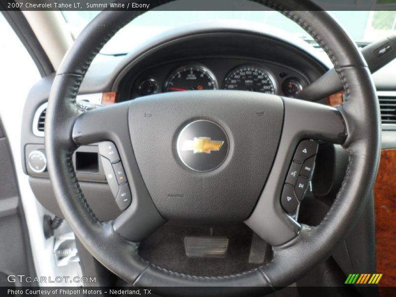 Summit White / Ebony 2007 Chevrolet Tahoe LT
