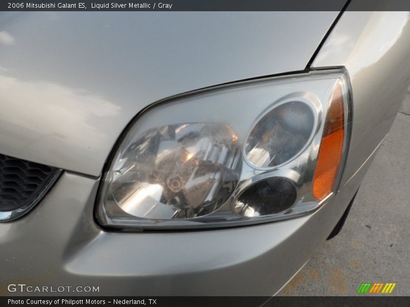 Liquid Silver Metallic / Gray 2006 Mitsubishi Galant ES