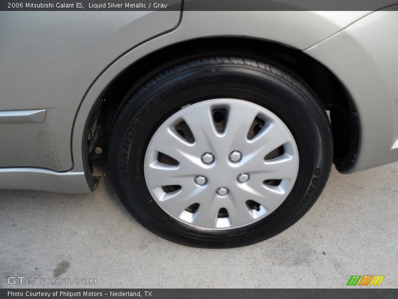 Liquid Silver Metallic / Gray 2006 Mitsubishi Galant ES