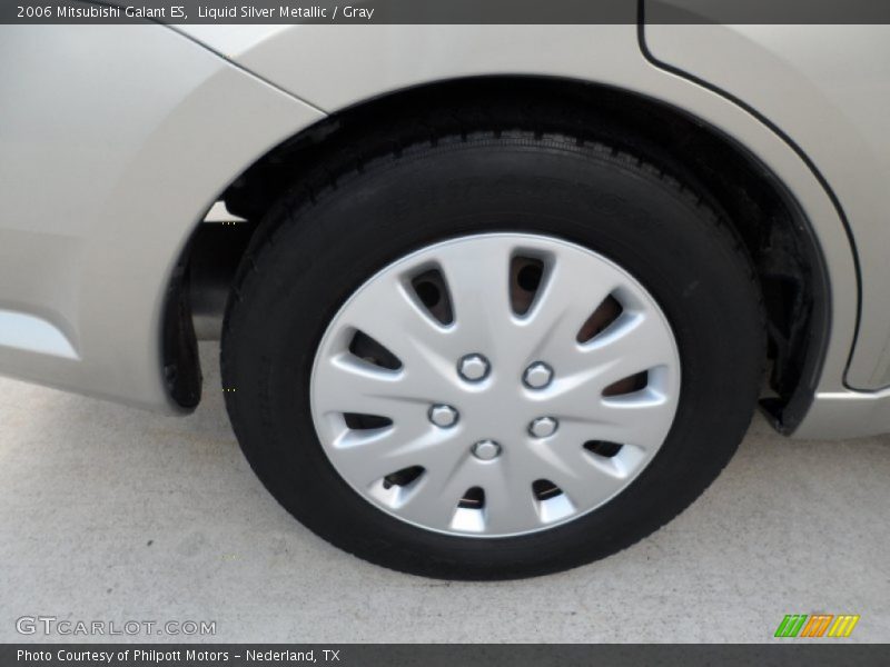 Liquid Silver Metallic / Gray 2006 Mitsubishi Galant ES