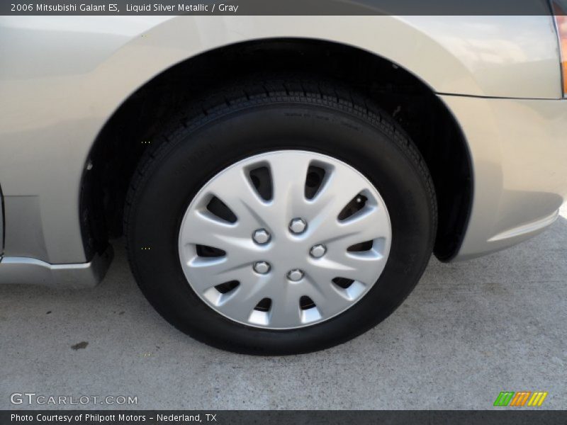 Liquid Silver Metallic / Gray 2006 Mitsubishi Galant ES