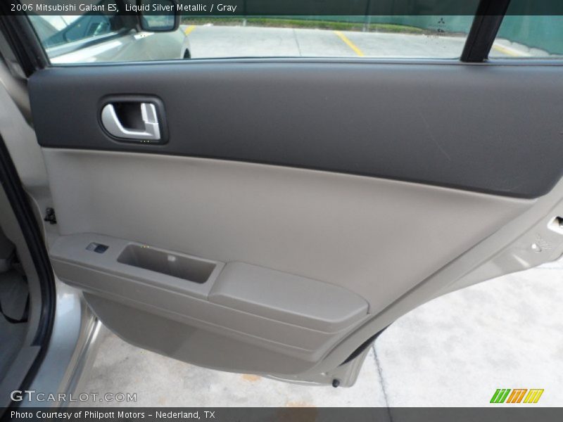 Liquid Silver Metallic / Gray 2006 Mitsubishi Galant ES