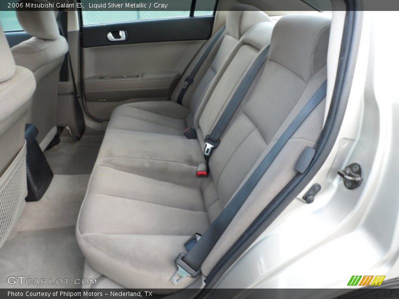 Liquid Silver Metallic / Gray 2006 Mitsubishi Galant ES