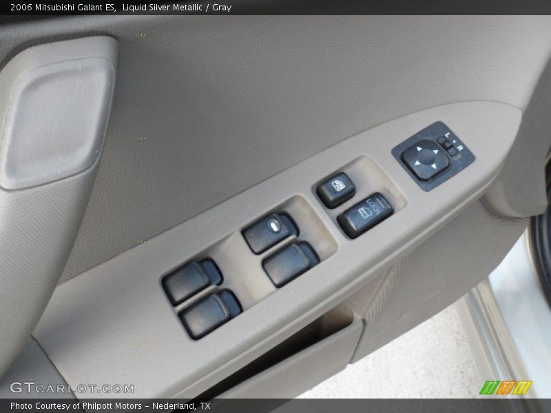 Liquid Silver Metallic / Gray 2006 Mitsubishi Galant ES