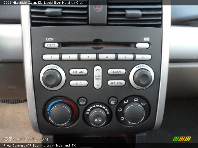 Controls of 2006 Galant ES