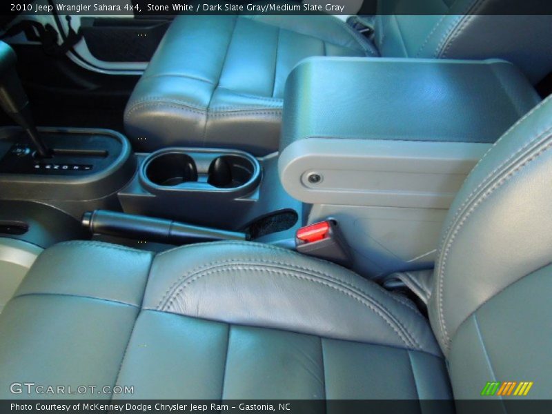 Stone White / Dark Slate Gray/Medium Slate Gray 2010 Jeep Wrangler Sahara 4x4