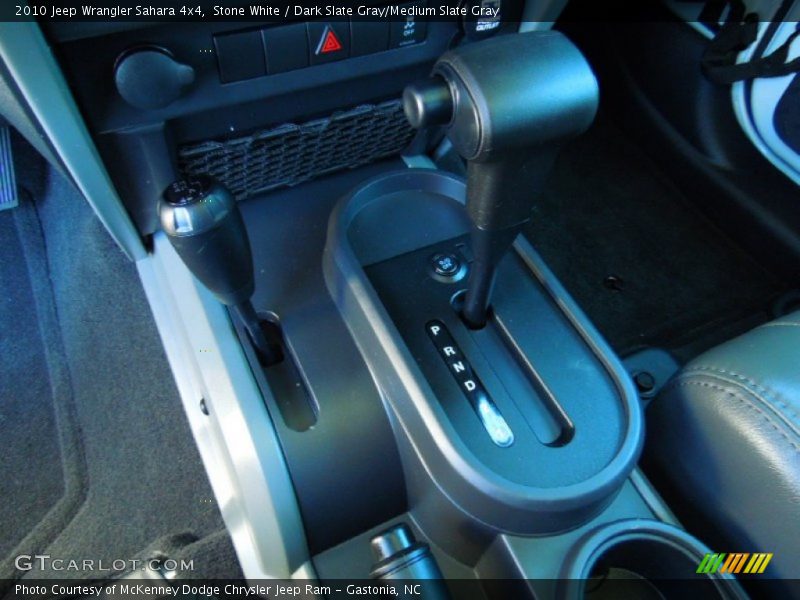 Stone White / Dark Slate Gray/Medium Slate Gray 2010 Jeep Wrangler Sahara 4x4