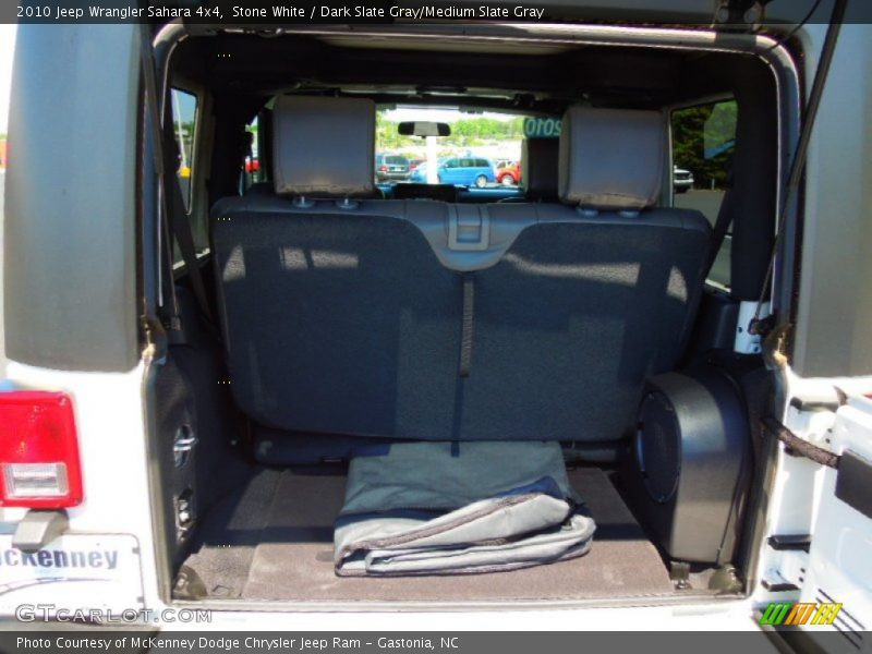 Stone White / Dark Slate Gray/Medium Slate Gray 2010 Jeep Wrangler Sahara 4x4