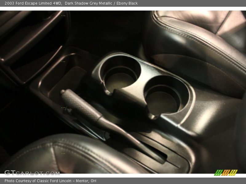 Dark Shadow Grey Metallic / Ebony Black 2003 Ford Escape Limited 4WD