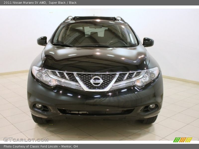 Super Black / Black 2011 Nissan Murano SV AWD