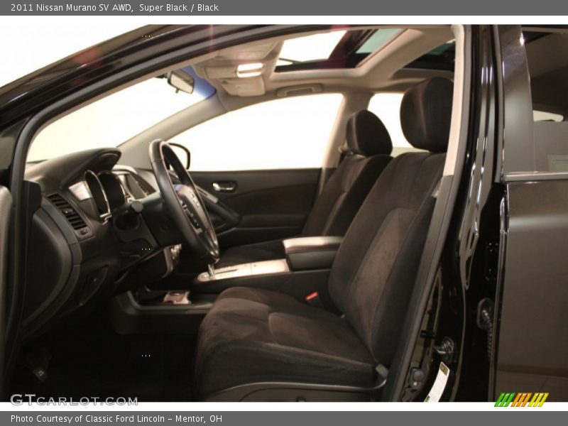 Super Black / Black 2011 Nissan Murano SV AWD