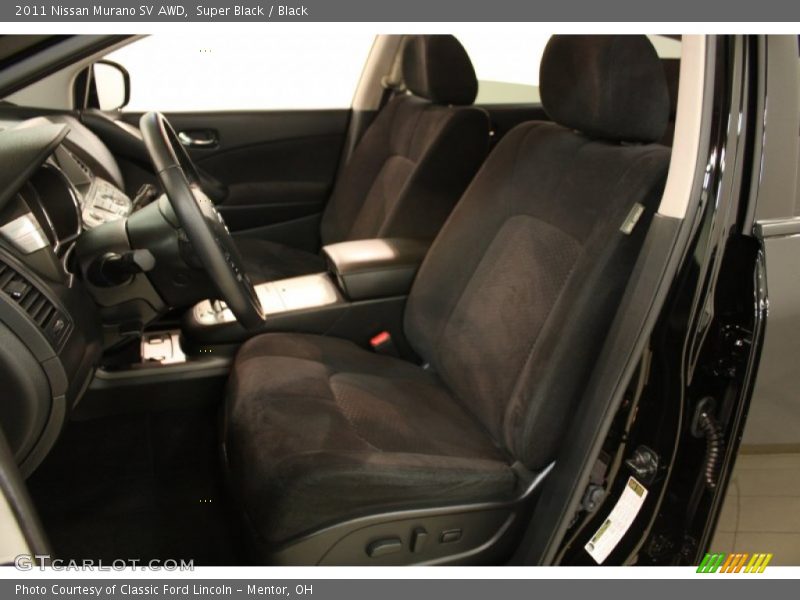 Super Black / Black 2011 Nissan Murano SV AWD