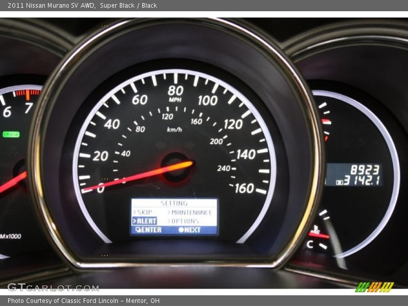 Super Black / Black 2011 Nissan Murano SV AWD