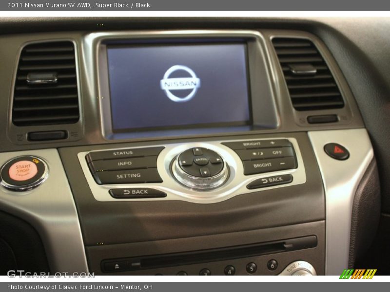 Super Black / Black 2011 Nissan Murano SV AWD
