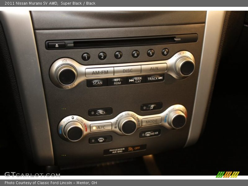 Super Black / Black 2011 Nissan Murano SV AWD