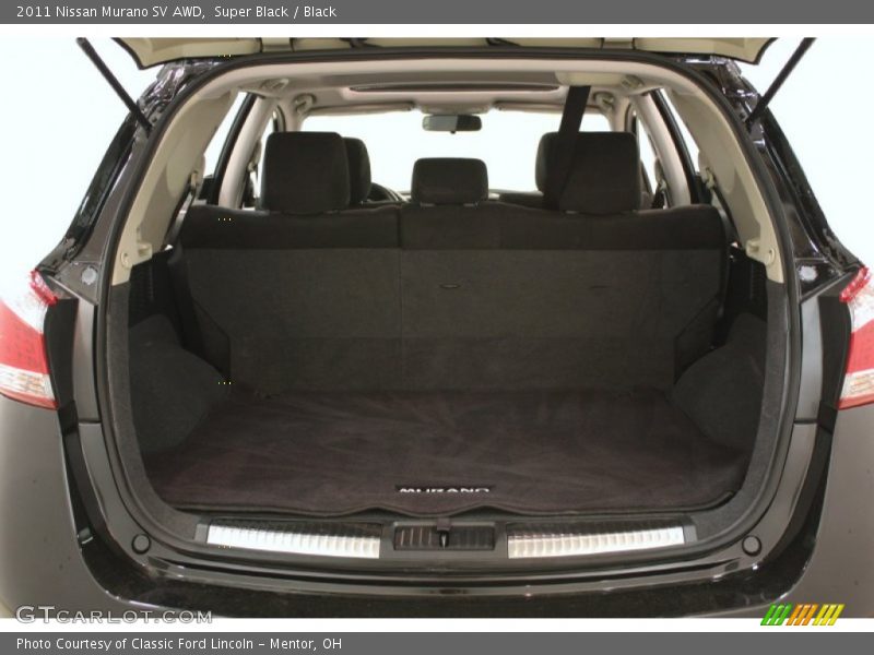 Super Black / Black 2011 Nissan Murano SV AWD