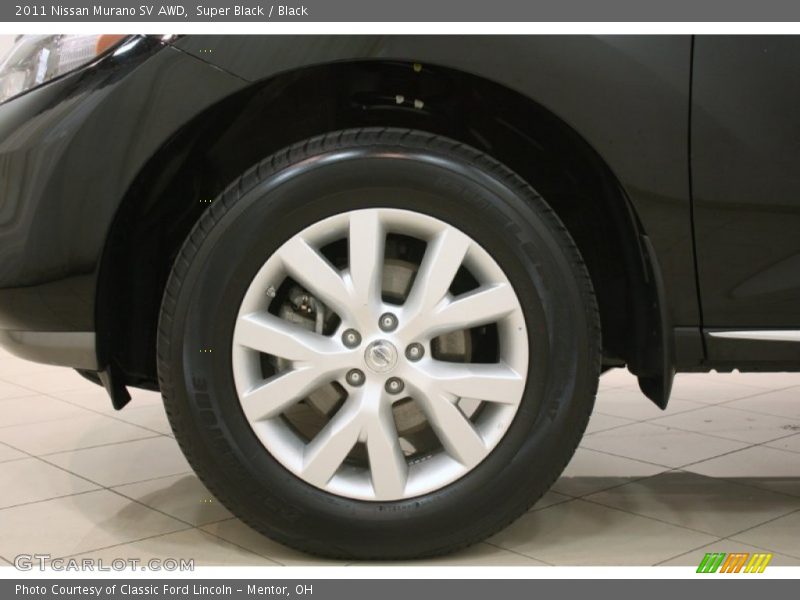 Super Black / Black 2011 Nissan Murano SV AWD