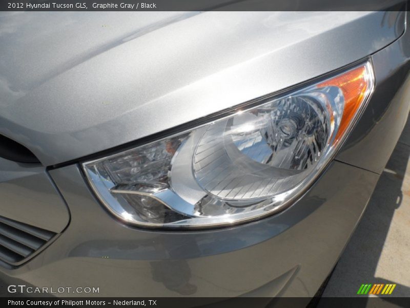 Graphite Gray / Black 2012 Hyundai Tucson GLS
