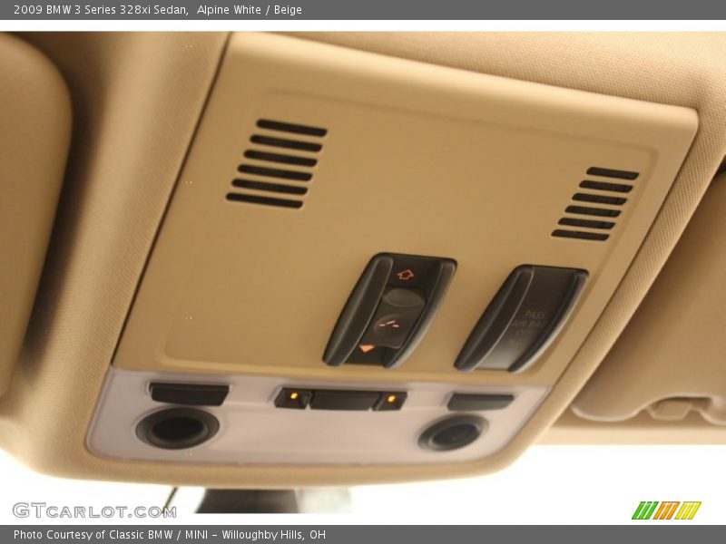 Alpine White / Beige 2009 BMW 3 Series 328xi Sedan