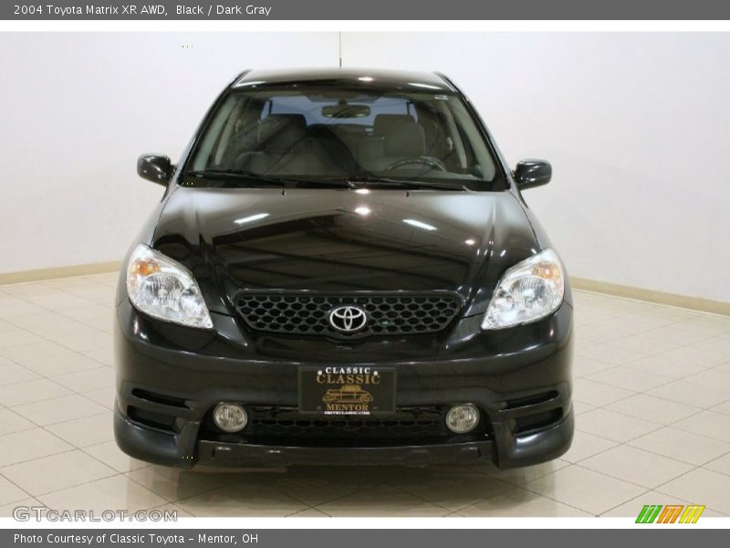 Black / Dark Gray 2004 Toyota Matrix XR AWD