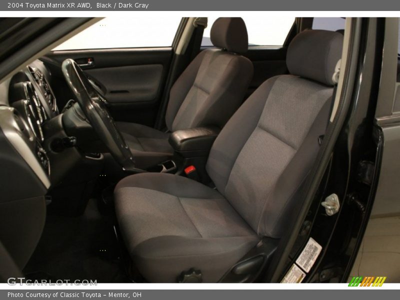 Black / Dark Gray 2004 Toyota Matrix XR AWD