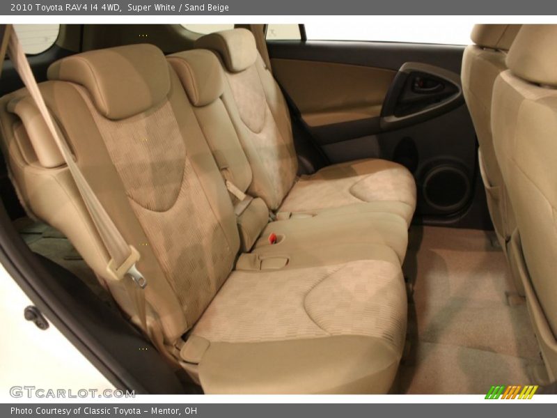 Super White / Sand Beige 2010 Toyota RAV4 I4 4WD