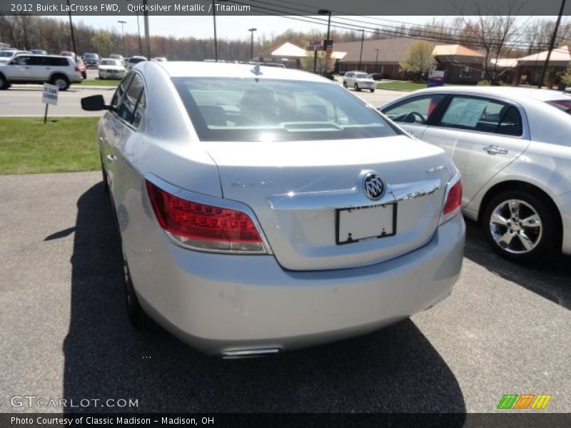 Quicksilver Metallic / Titanium 2012 Buick LaCrosse FWD