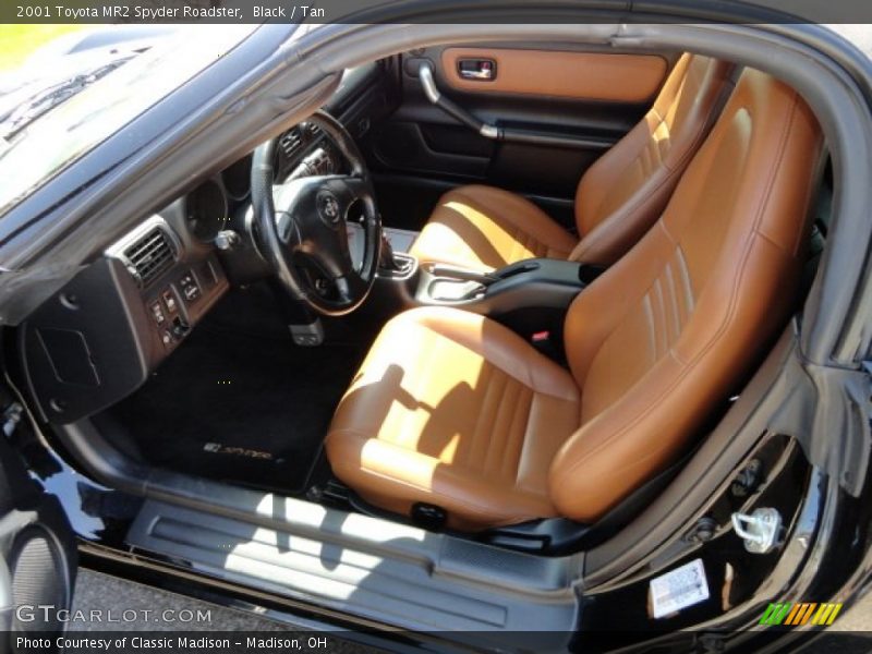 Black / Tan 2001 Toyota MR2 Spyder Roadster