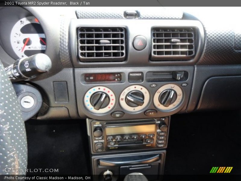 Black / Tan 2001 Toyota MR2 Spyder Roadster