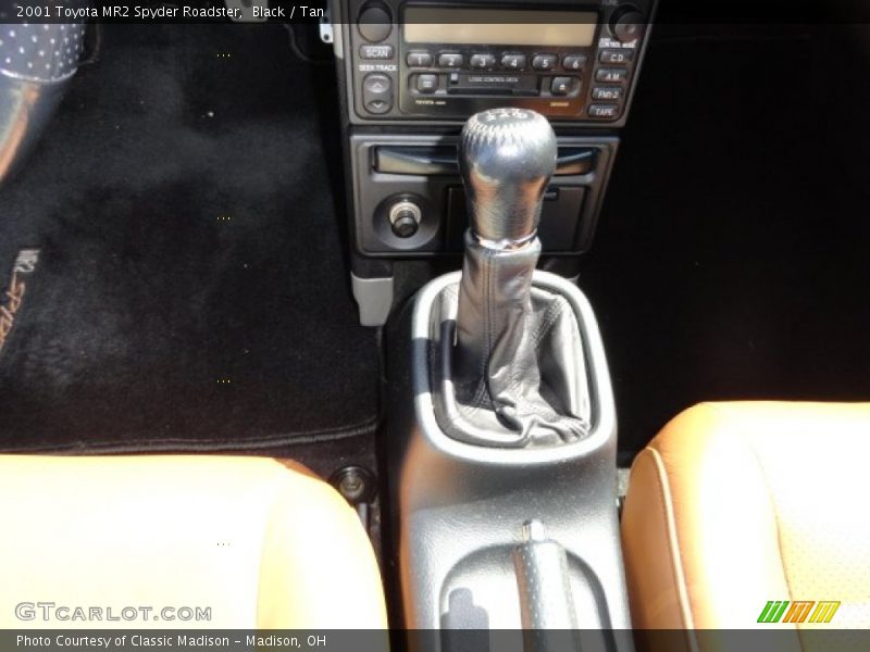 Black / Tan 2001 Toyota MR2 Spyder Roadster