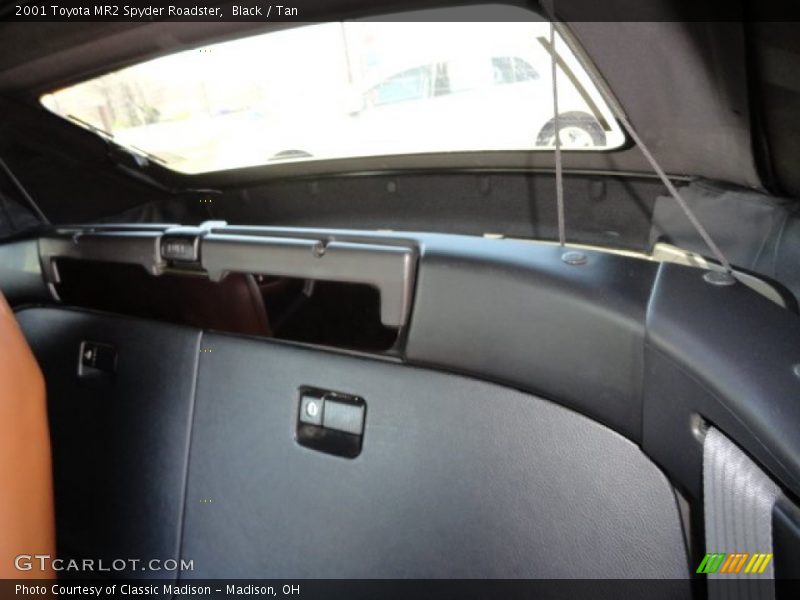 Black / Tan 2001 Toyota MR2 Spyder Roadster
