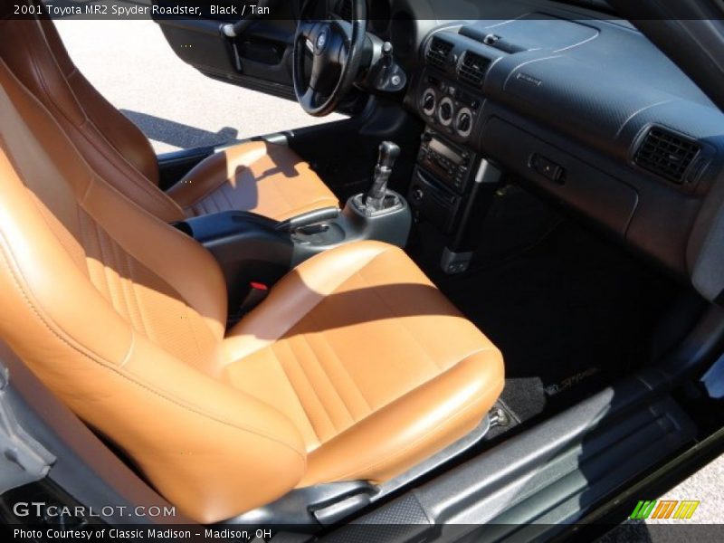 Black / Tan 2001 Toyota MR2 Spyder Roadster