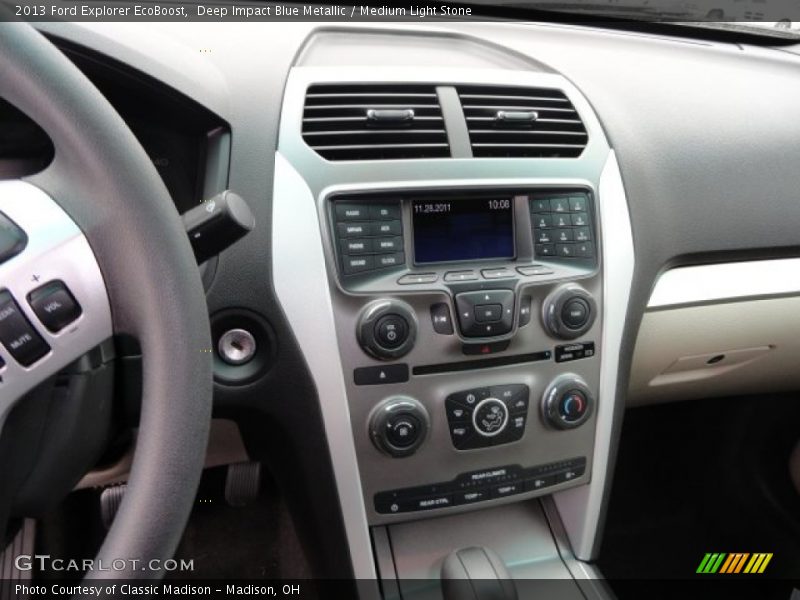 Controls of 2013 Explorer EcoBoost