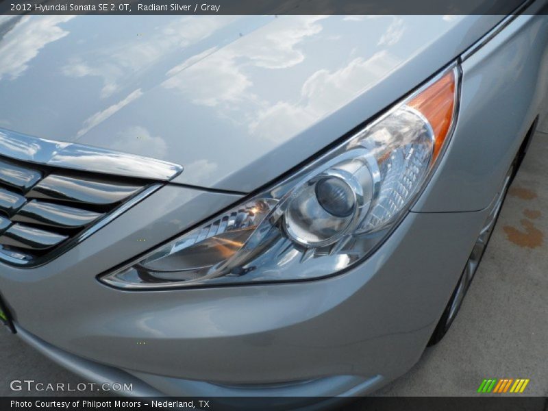 Radiant Silver / Gray 2012 Hyundai Sonata SE 2.0T